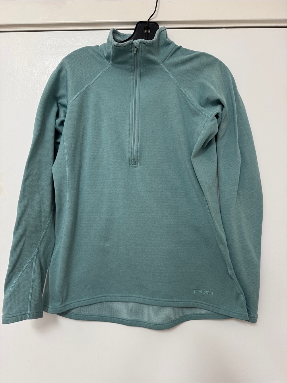 Patagonia Women's Teal Quarter-Zip Fleece Pullover